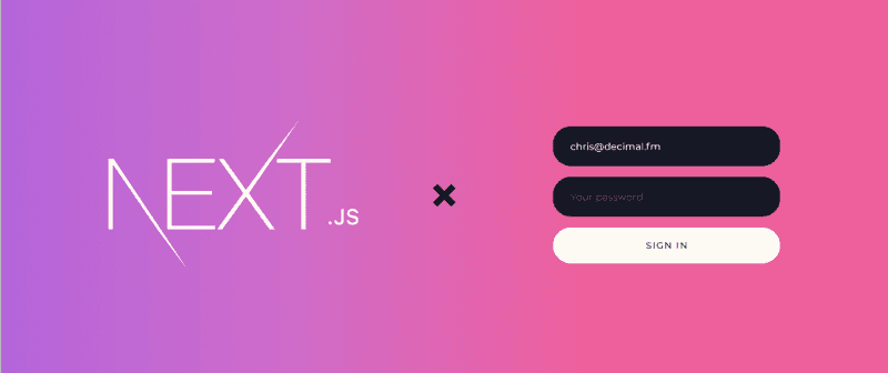 JWT authentication with NextJS